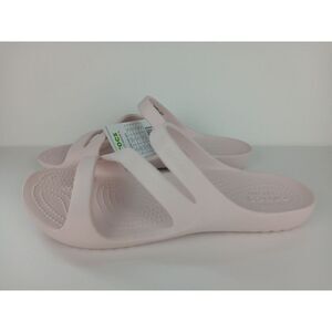 Crocs Kadee II Strappy Women's Size 9 Light Pink Sandals 206756-6PI NWT
